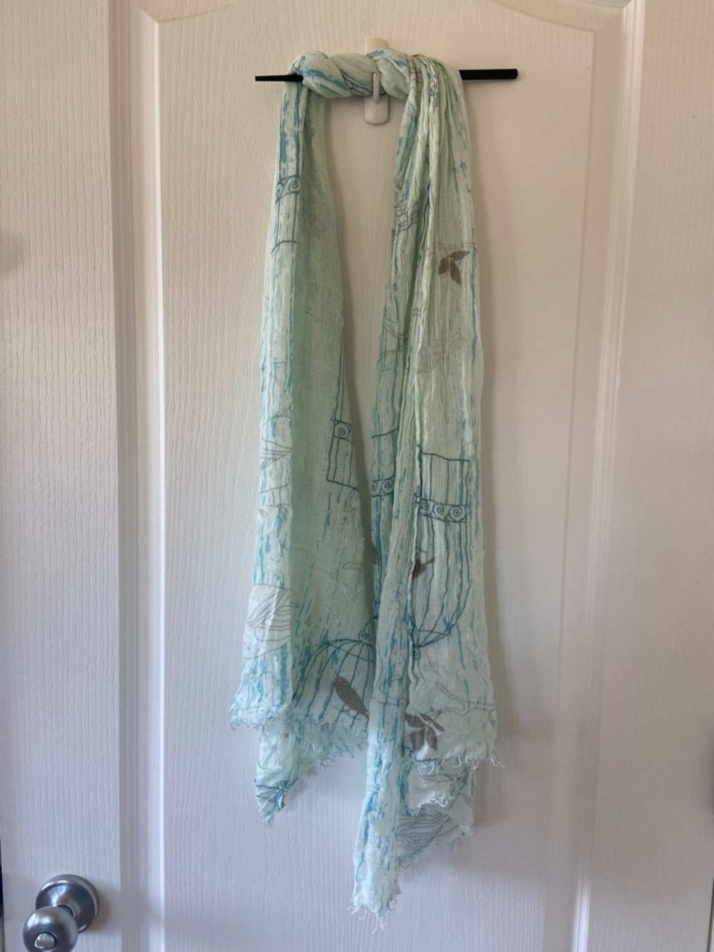 Blue Bird Scarf